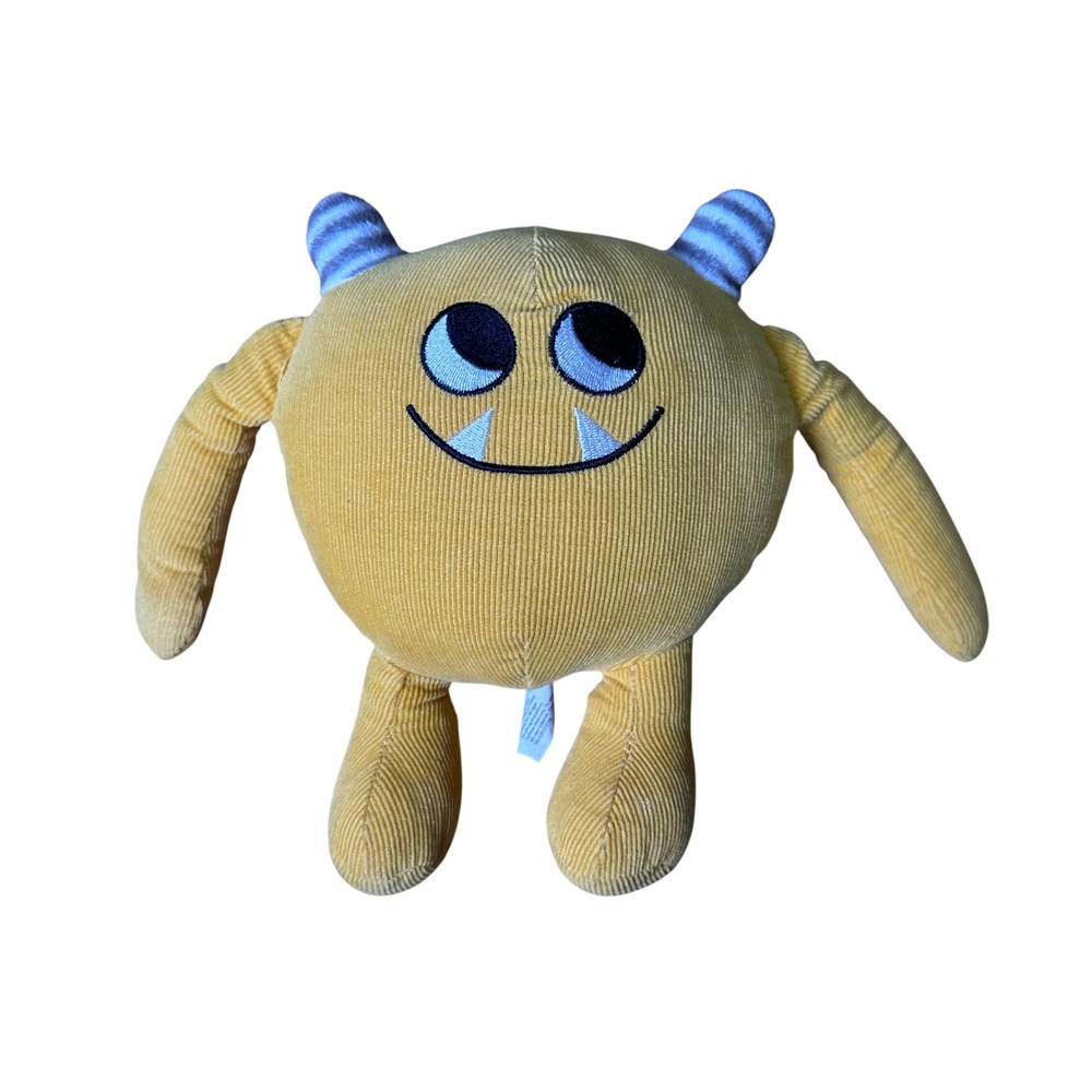 Kane Miller Nibbles The Book Monster Plush Yellow Corduroy Emma Yarlett 9 Inch